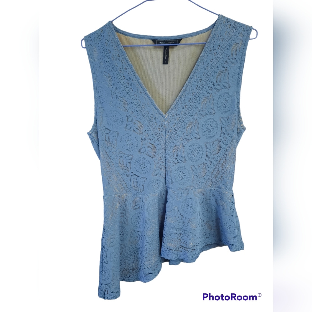 NWOT BCBGMaxAzria asymmetrical shirt